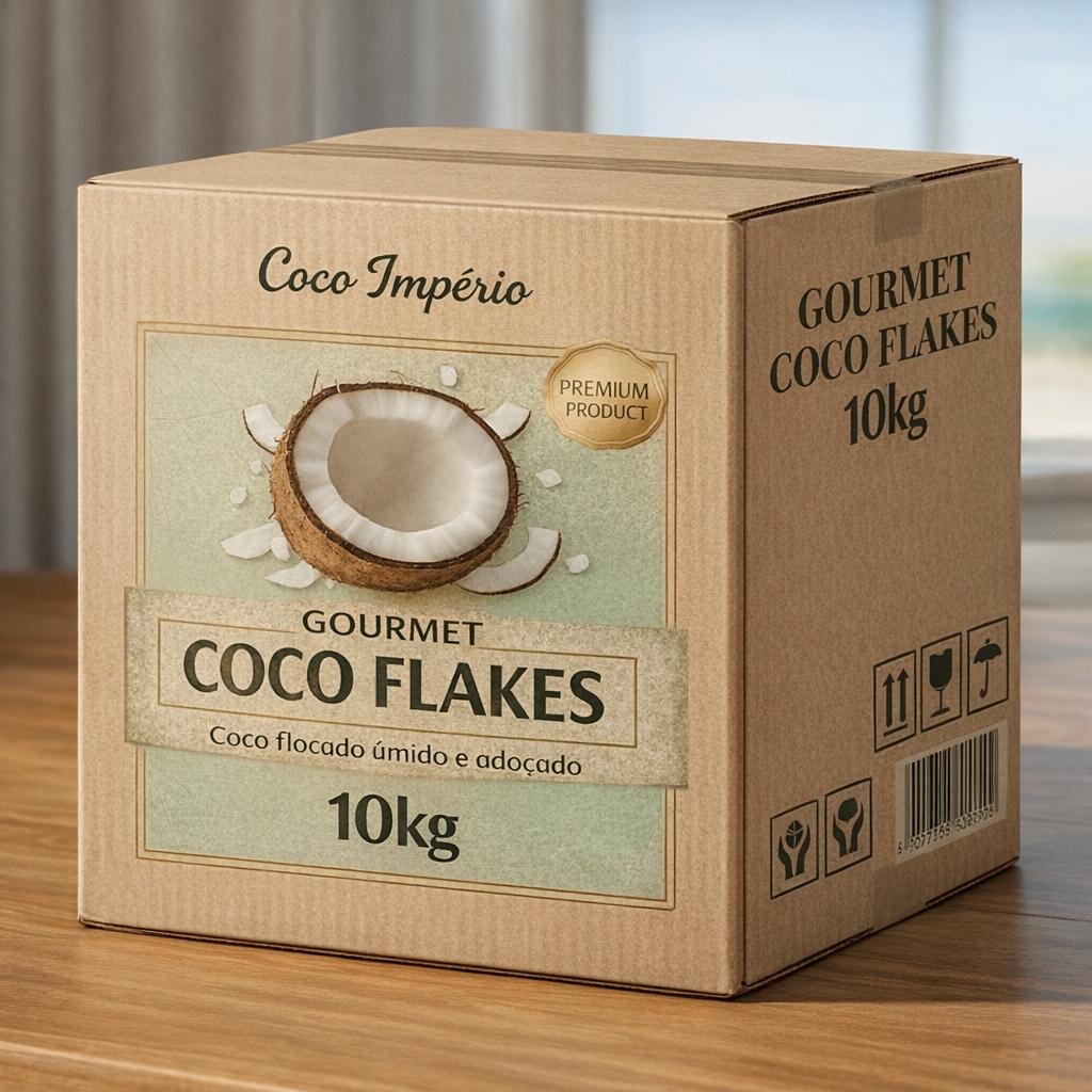Caixa de Embarque Coco Império 10kg